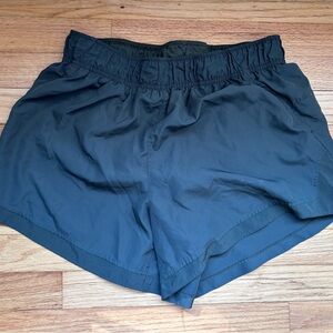 Women's Olive Green Athletic Shorts